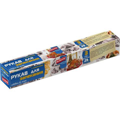 Рукав для запекания "АВИКОМП ЭКОНОМ" с клипсами 3 м. 1 шт.(50)