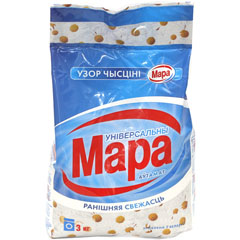 Стиральный порошок "МАРА" автомат универсальный утренняя свежесть 3 кг.(5)