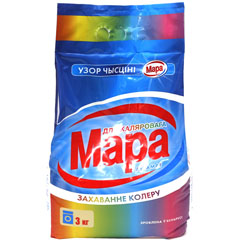 Стиральный порошок "МАРА" автомат для цветного 3 кг.(5)