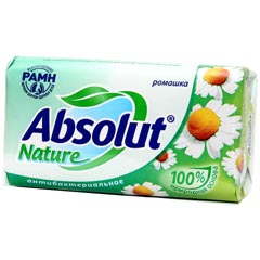 Мыло туалетное "ABSOLUT NATURE FITOGUARD" ромашка антибактериальное 90 гр.(72)