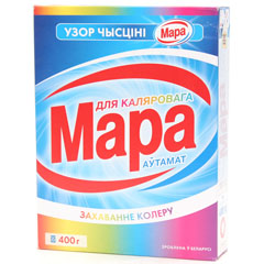 Стиральный порошок "МАРА" автомат для цветного 400 гр.(18)