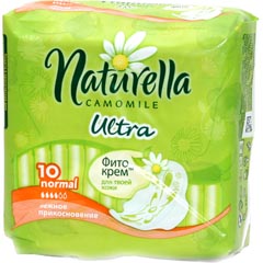 Прокладки "NATURELLA" ультра нормал 10 шт./скидки не действуют/(24)