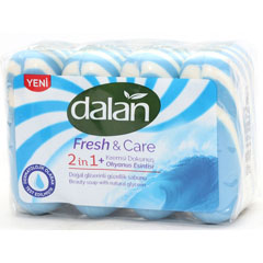 Мыло туалетное "DALAN FRESH & CARE" океанский бриз 4 х 90 гр./скидки не действуют/(18)