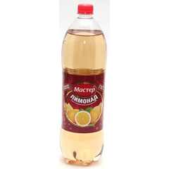 Напиток "МАСТЕР. ЛИМОНАД" газированный безалкогольный 1,5 л.(6)