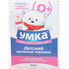 Стиральный порошок "УМКА" детский 400 гр./скидки не действуют/(24)