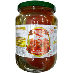 Томаты маринованные "ПРИНЦЕССА ВКУСА" ст/б 720 мл./680 гр.(8)