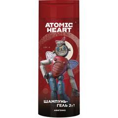 Шампунь "ATOMIC HEART MEN" гель 2 в 1 тонизирующий/"афигенно" 400 мл./скидки не действуют/(6)