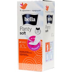 Прокладки "BELLA" ежедневные панти софт 20 шт./скидки не действуют/(30)