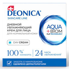 Крем "DEONICA" дневной увлажняющий для нормальной кожи 50 мл /11-641/.(12)