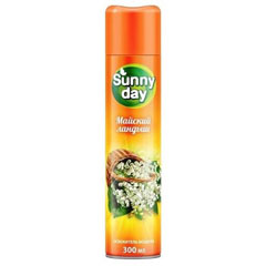 Освежитель воздуха "SUNNY DAY" майский ландыш 300 мл./27-004/(12)