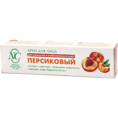 Крем "ПЕРСИКОВЫЙ" питательный для нормальной и комбинированной кожи лица 40 мл.(36)