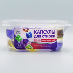 Моющее средство для стирки "PERFECO" капсулы микс ароматов №2 8 гр.x 15 шт./скидки не действуют/(90)