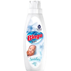 Кондиционер для белья "BINGO" sensitive 1 л./скидки не действуют/(16)