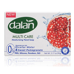 Мыло туалетное "DALAN MULTI-CARE" мицеллярная вода и гранат 90 гр./скидки не действуют/(72)