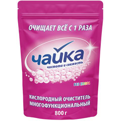Отбеливатель "ЧАЙКА" многофункциональный кислородный очиститель 800 гр./скидки не действуют/(18)
