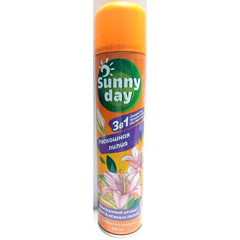 Освежитель воздуха "SUNNY DAY" роскошная лилия 300 мл /27-043/.(12)
