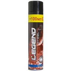 Пена для бритья "LEGEND STEEL" сенсетив 200 мл. + 100 мл. бесплатно/скидки не действуют/(24)