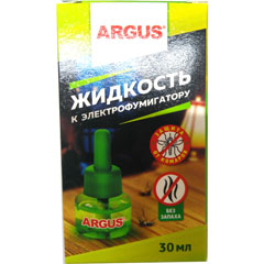 Средство от насекомых "ARGUS" жидкость от комаров б/запаха 30 ночей 30 мл./скидки не действуют/(24)