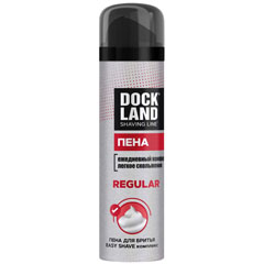 Пена для бритья "DOCKLAND" regular 200 мл./12-044//скидки не действуют/(12)