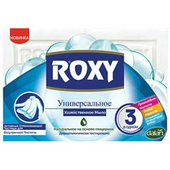 Мыло хозяйственное "DALAN ROXY" универсальное отбеливающее 2*125 гр./скидки не действуют/(42)