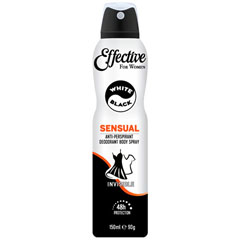 Дезодорант спрей "EFFECTIVE" Sensual 150 мл.(24)