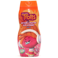 Средство для купания "TROLLS" 3 в 1 300 мл./скидки не действуют/(12)