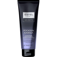 Шампунь "ESTEL SECRETS РОСКОШЬ БЛОНДА" тонирующий для холодных оттенков блонд 250 мл.(10)