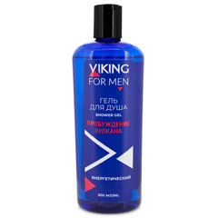 Гель для душа "VIKING" пробуждение вулкана 300 мл.(6)