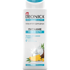 Гель для душа "DEONICA" крем питание нежности 250 мл /11-418/.(6)