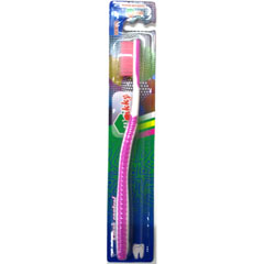 Зубная щетка "LARA WIKKY" B-038 Clean Control 1 шт./скидки не действуют/(12)