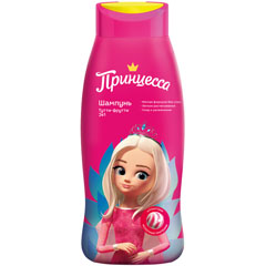 Шампунь "ПРИНЦЕССА" 2 в 1 тутти фрутти 400 мл.(8)
