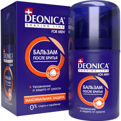 Бальзам после бритья "DEONICA" for men максимальная защита 50 мл./11-045/(6)