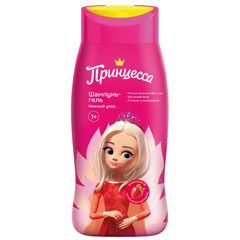 Шампунь "ПРИНЦЕССА" гель нежный уход  250 мл.(10)