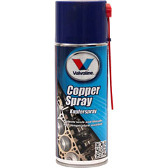 Смазка "VALVOLINE COPPER SPRAY" спрей медный 400 мл./скидки не действуют/(12)
