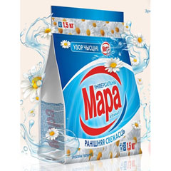 Стиральный порошок "МАРА" автомат универсальный утренняя свежесть 1,5 кг./скидки не действуют/(8)